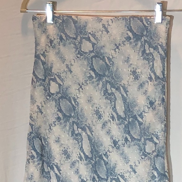 hashttag in trend - Snake Print Skirt, midi length - Picture 3 of 4